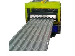 1100 tile glazed step tile steel making roll forming machine