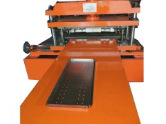 Supermarket shelving panel rolling forming machine