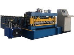 Widespan roofing sheet forming machine