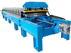 corrugated iron sheet roll forming machine with flying shear
