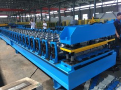 the new finished roofing tile roll forming machine