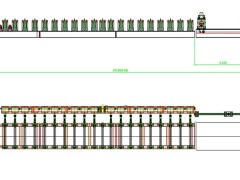 The roll forming machine production line including