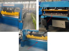 The Purlin machine automatic tile pressing machine mainly