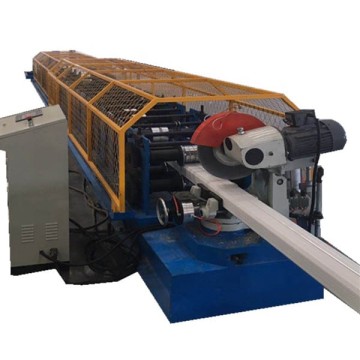 Metal downspout pipe cold roll forming machine