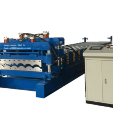 The 2022 New High Speed Glazed Tile Roll Forming Pressing Machine