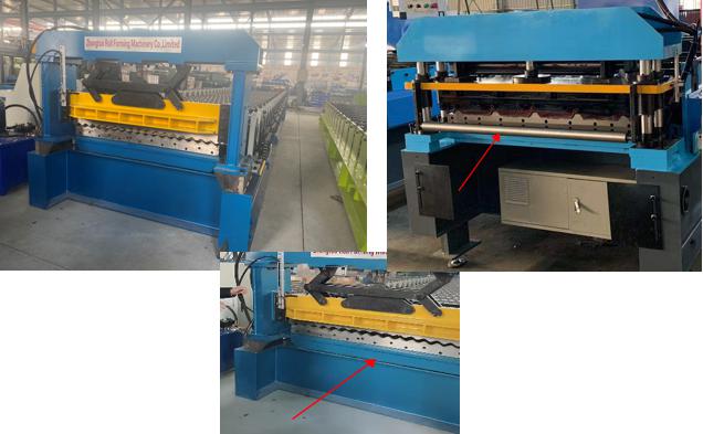 Zhongtuo metal roof tile rolling forming machine strong version