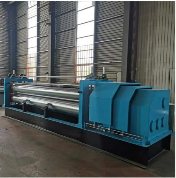 Horizontal wave roof sheet machine