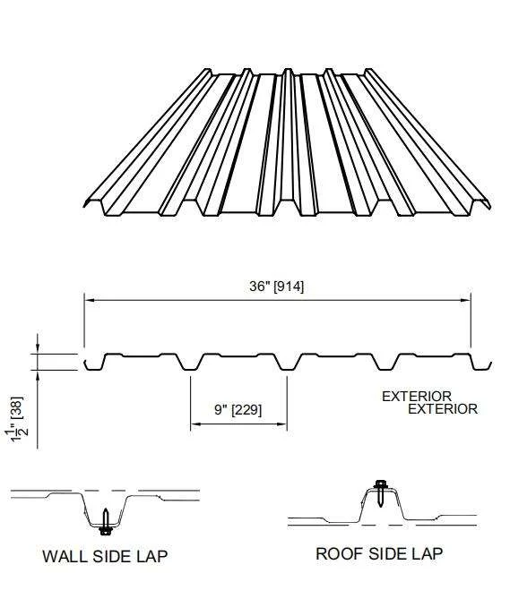 TR4-36 drawing profile