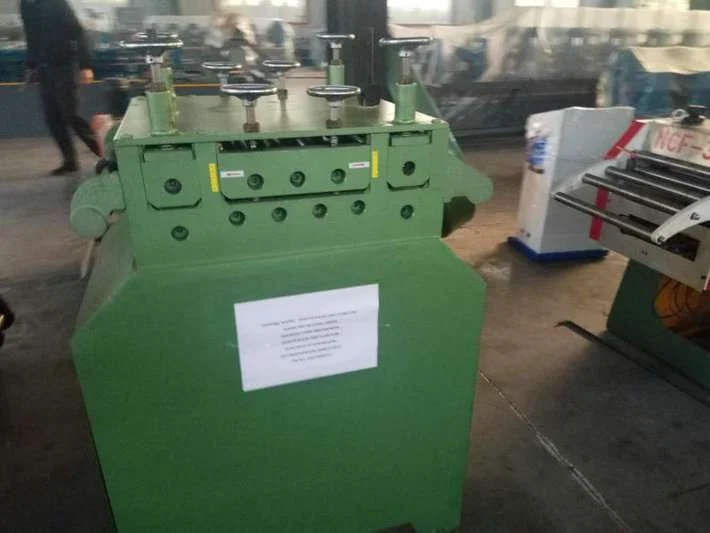 Leveling machine