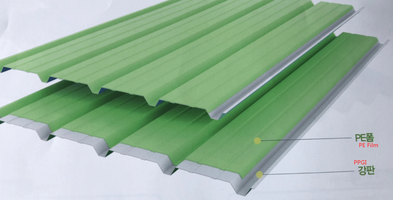 Anti aging Insulated 4x8 aluminum composite roofing sheet with multi-function