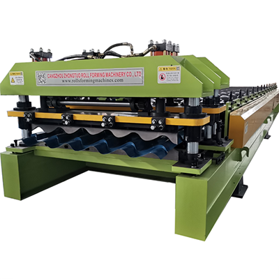 Glazed tile roll forming machine