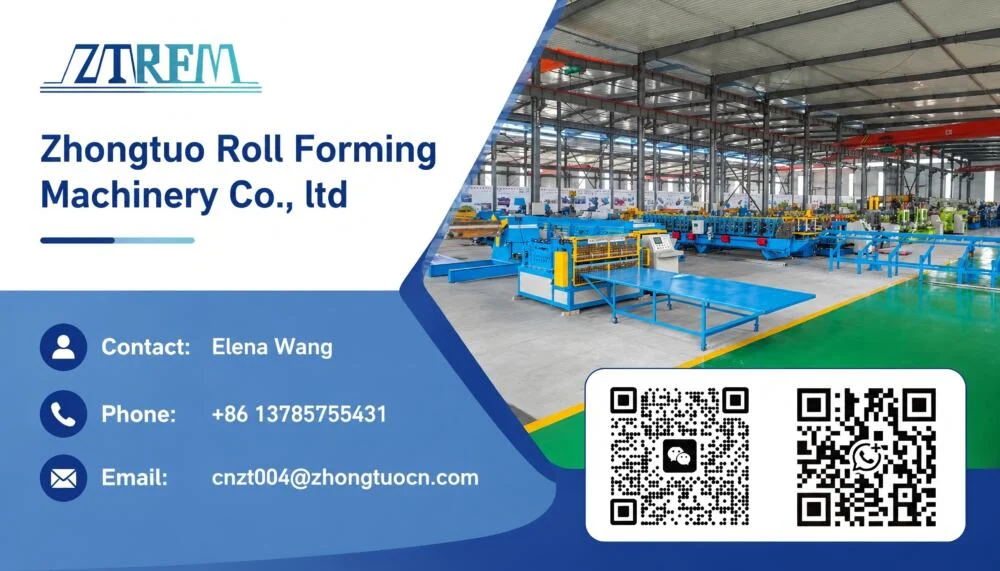 Fully Automatic C-T Stud and J Track Roll Forming Production Line with - "