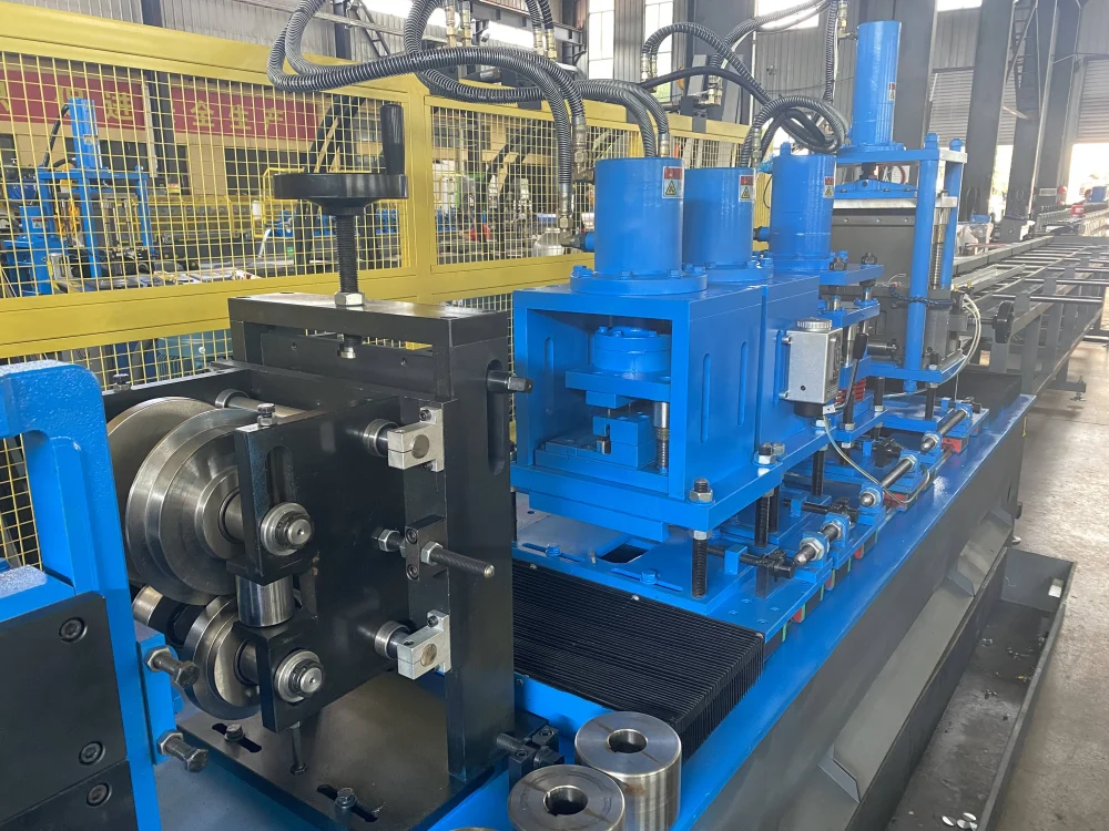 Fully Automatic C-T Stud and J Track Roll Forming Production Line with - "Fully Fully Automatic C-T Stud and J Track Roll Forming Production Line with - 10 1 1788144316 is7i