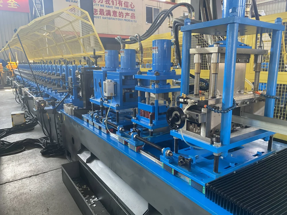 Fully Automatic C-T Stud and J Track Roll Forming Production Line with - "Fully Fully Automatic C-T Stud and J Track Roll Forming Production Line with - 12 1 1788144323 OOU4