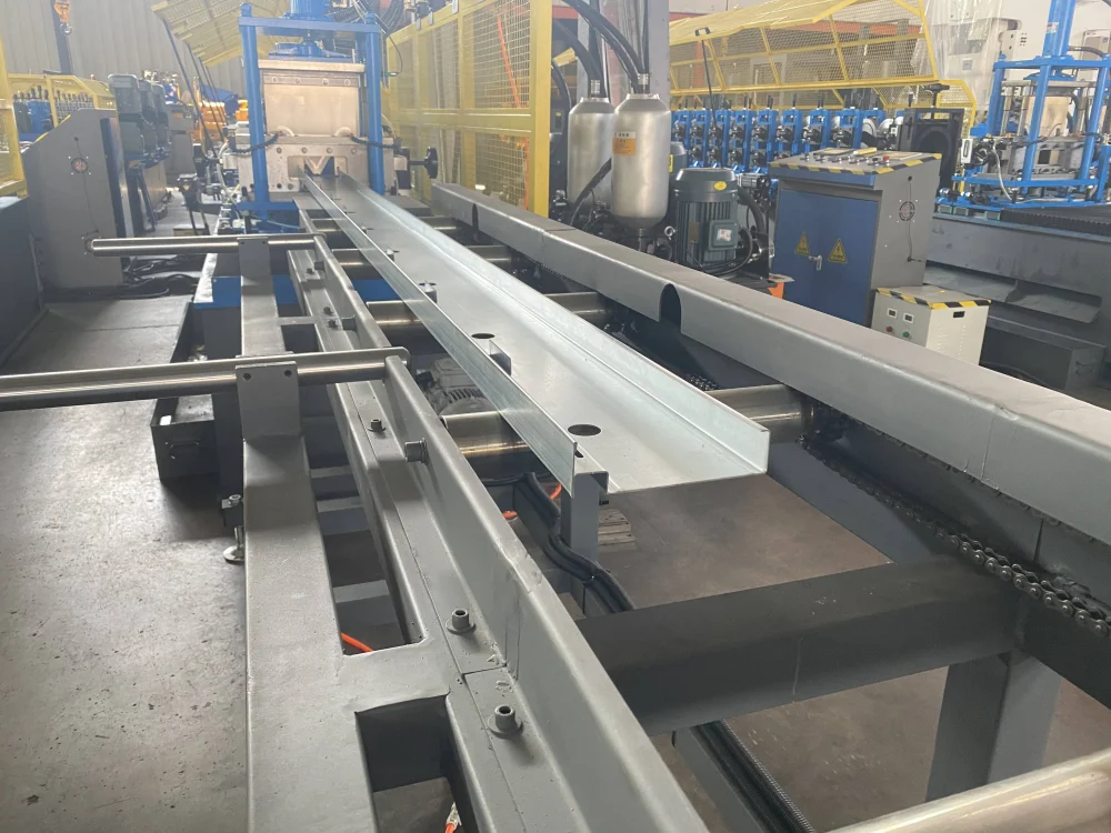 Fully Automatic C-T Stud and J Track Roll Forming Production Line with - "Fully Fully Automatic C-T Stud and J Track Roll Forming Production Line with - 13 1 1788144327 lRPE