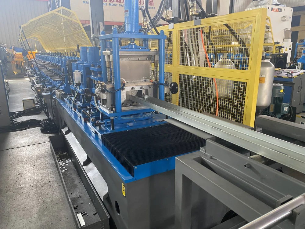 Fully Automatic C-T Stud and J Track Roll Forming Production Line with - "Fully Fully Automatic C-T Stud and J Track Roll Forming Production Line with - 9 1 1788144311 pBR9
