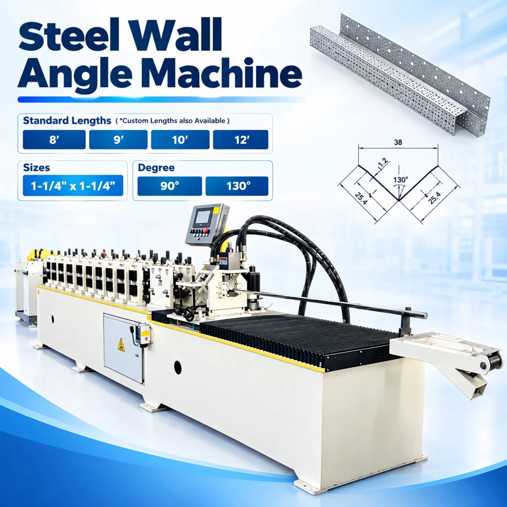 High-Precision Steel Wall Angle Roll Forming Machine - 111 1790237867 HV8j