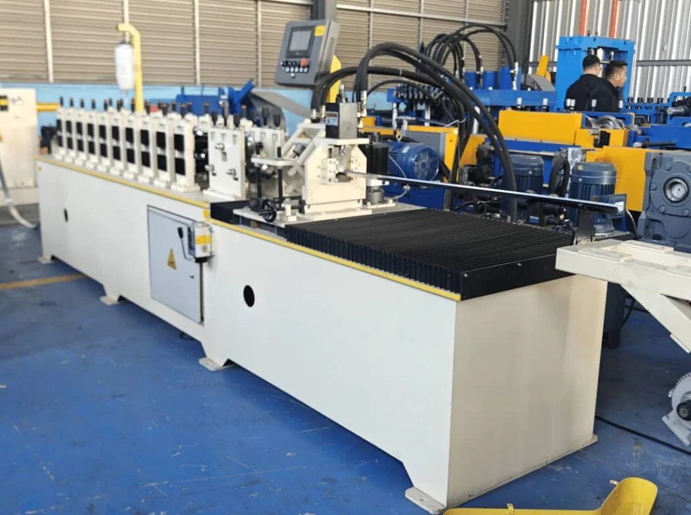 High-Precision Steel Wall Angle Roll Forming Machine - "