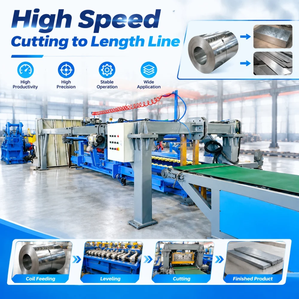 Automatic High-Speed Cut-to-Length Line for Metal Coil Shearing and St - 1 1793349751 JdaK